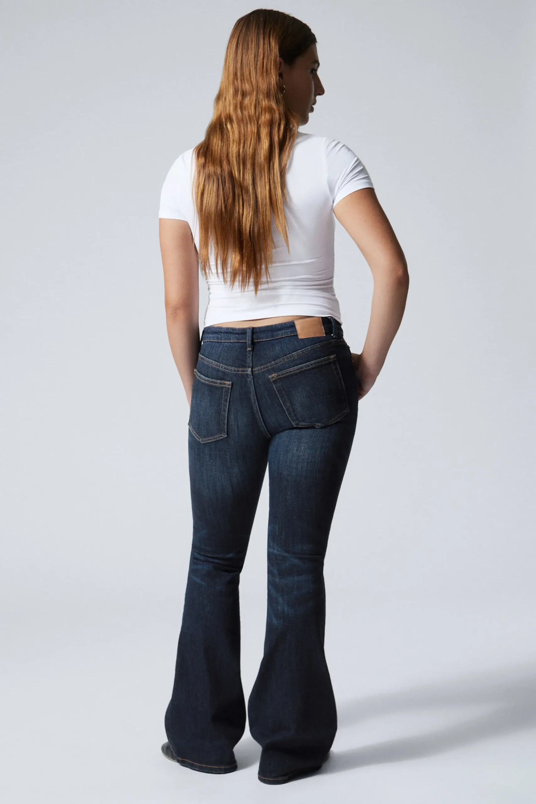 Weekday FLAME LOW RISE SLIM FLARED LEG JEANS>Women Jeans