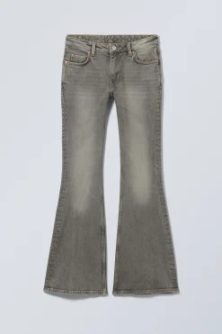 Weekday FLAME LOW RISE SLIM FLARED LEG JEANS><noscript><img width=