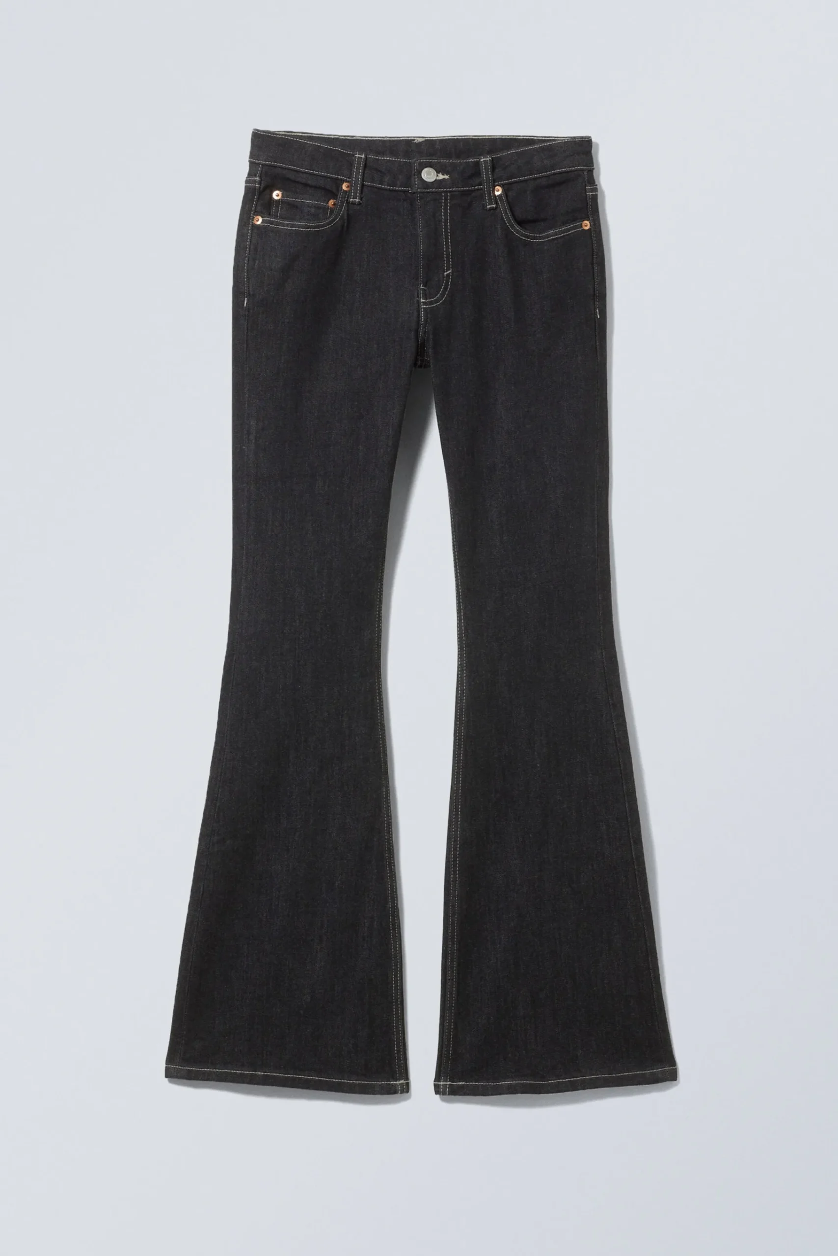 Weekday FLAME LOW RISE SLIM FLARED LEG JEANS>Women Jeans
