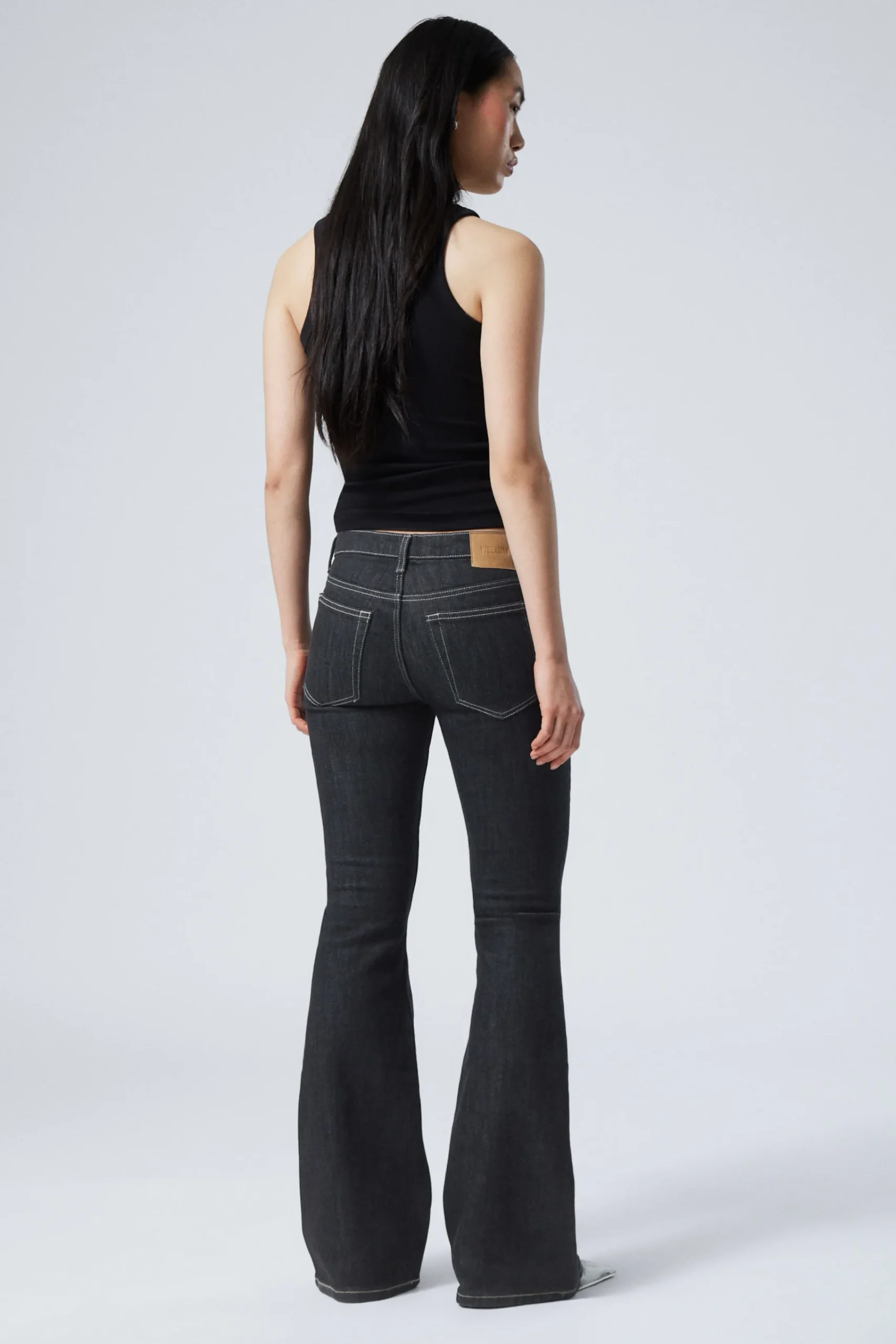 Weekday FLAME LOW RISE SLIM FLARED LEG JEANS>Women Jeans