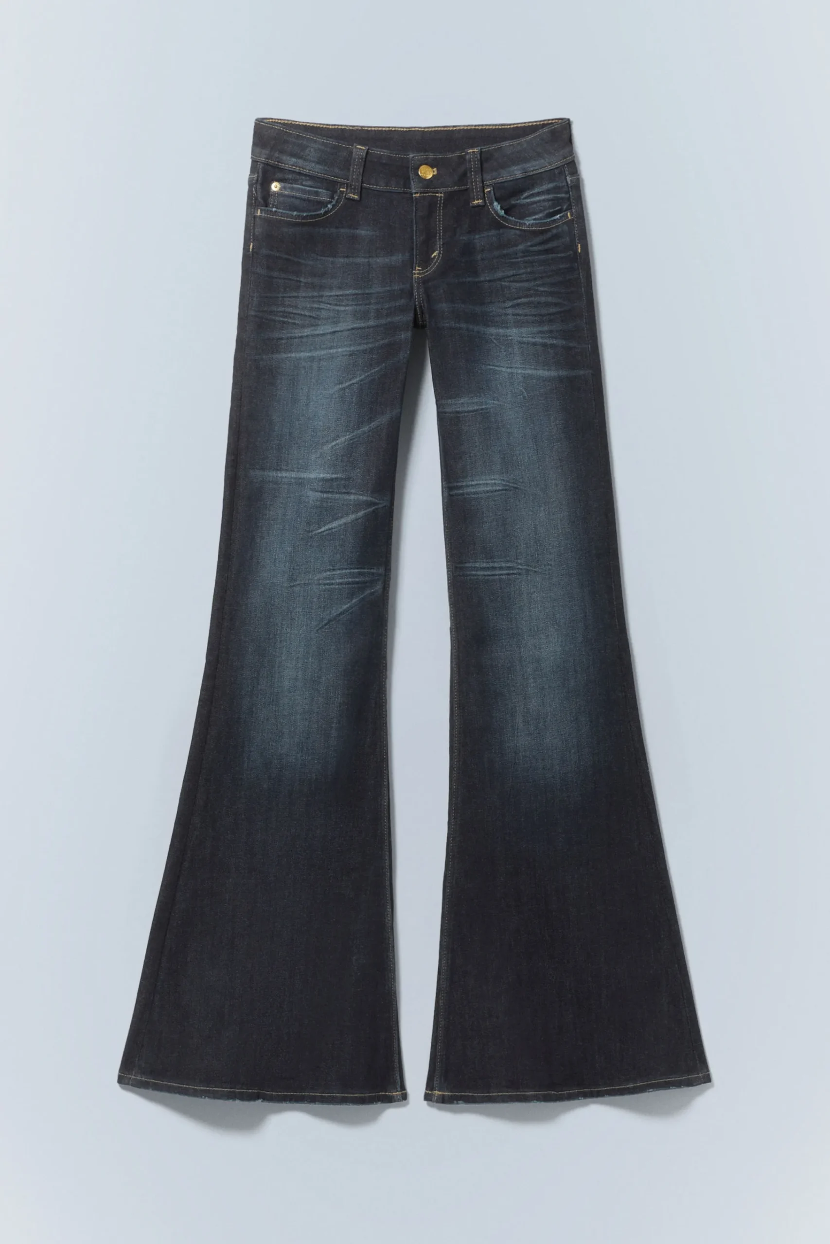Weekday FLARE LOW WAIST FLARED SKINNY JEANS>Women Jeans