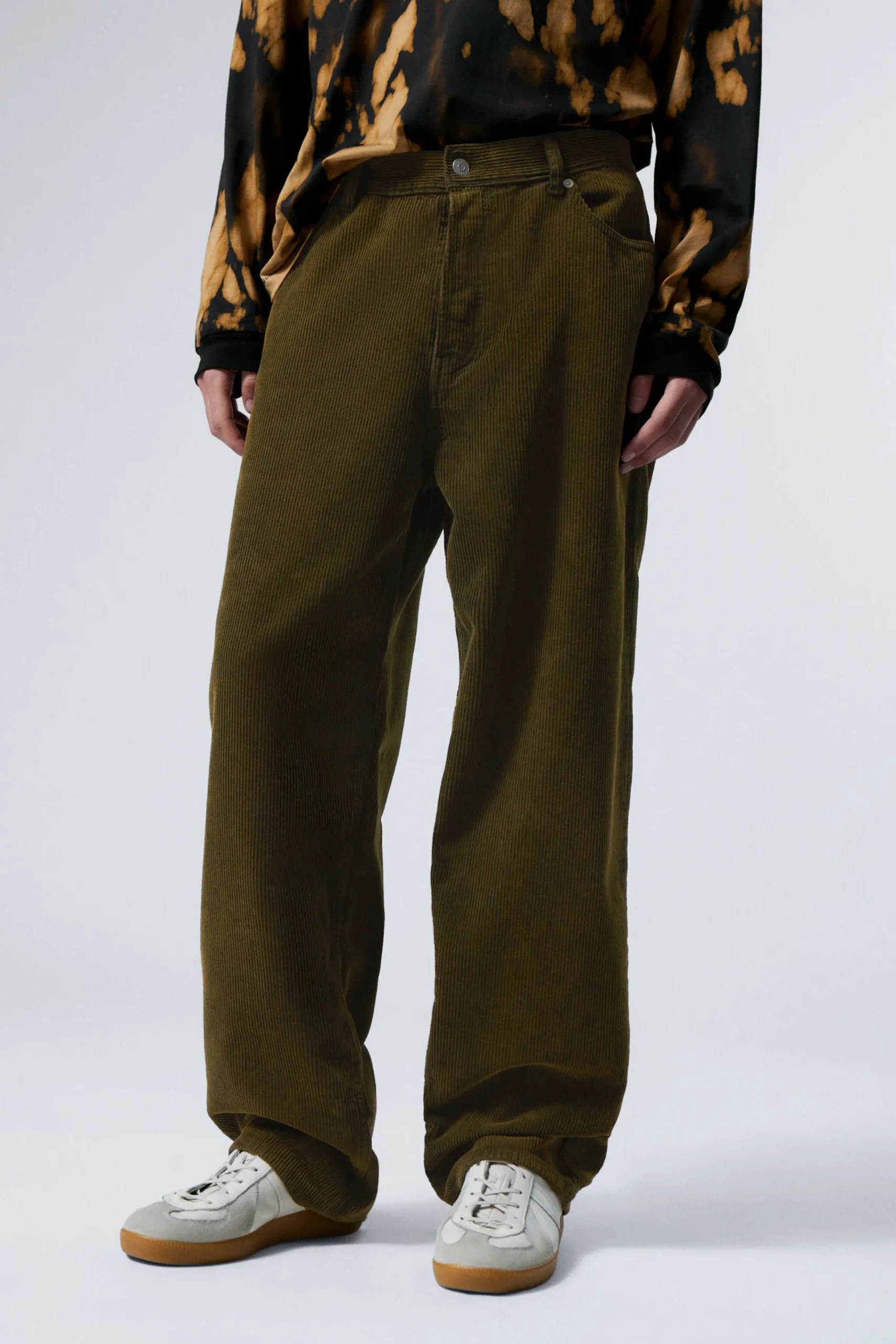 Weekday GALAXY LOOSE STRAIGHT CORD TROUSER> Trousers