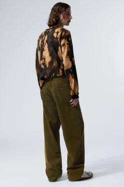Weekday GALAXY LOOSE STRAIGHT CORD TROUSER><noscript><img width=