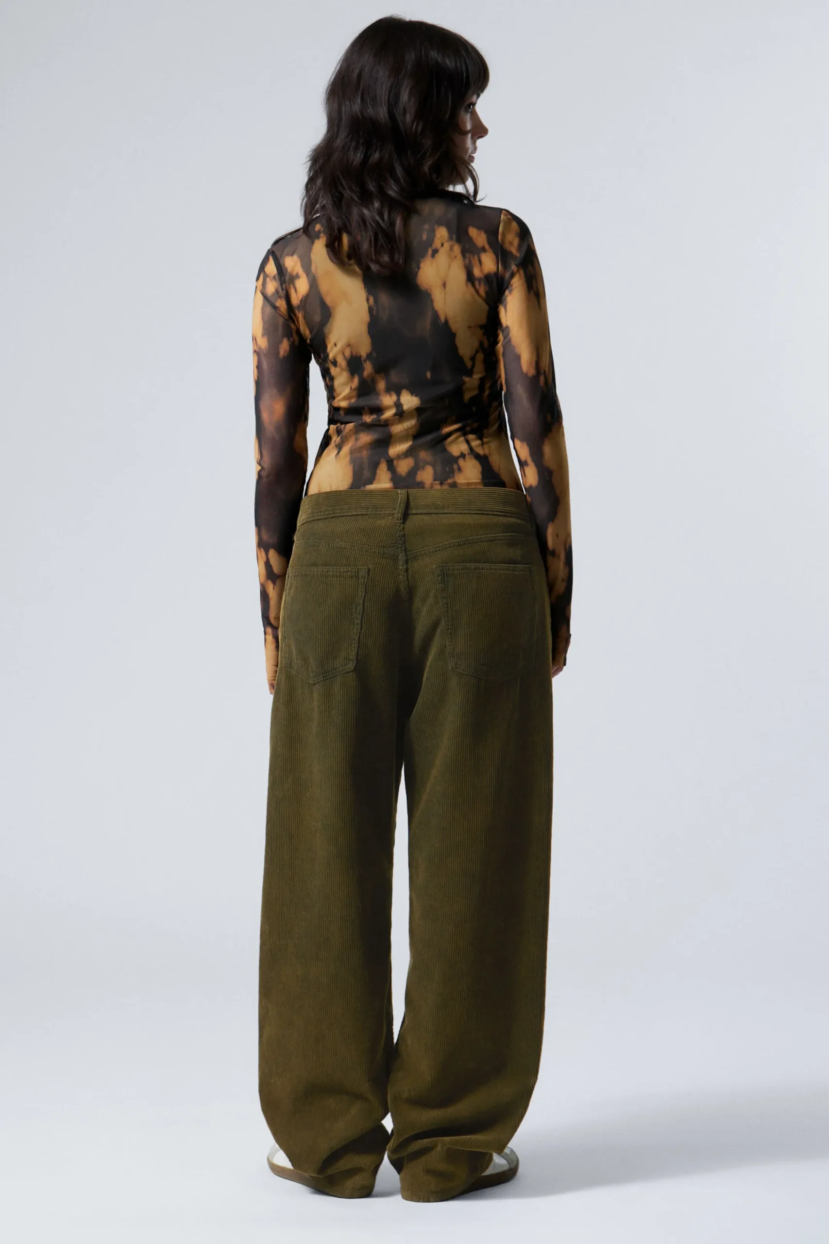 Weekday GALAXY LOOSE STRAIGHT CORD TROUSER> Trousers
