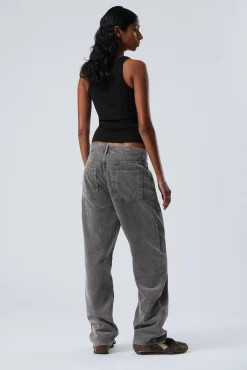 Weekday GALAXY LOOSE STRAIGHT CORD TROUSER><noscript><img width=