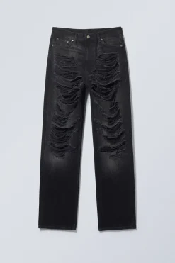 Weekday GALAXY LOOSE STRAIGHT DISTRESSED JEANS><noscript><img width=