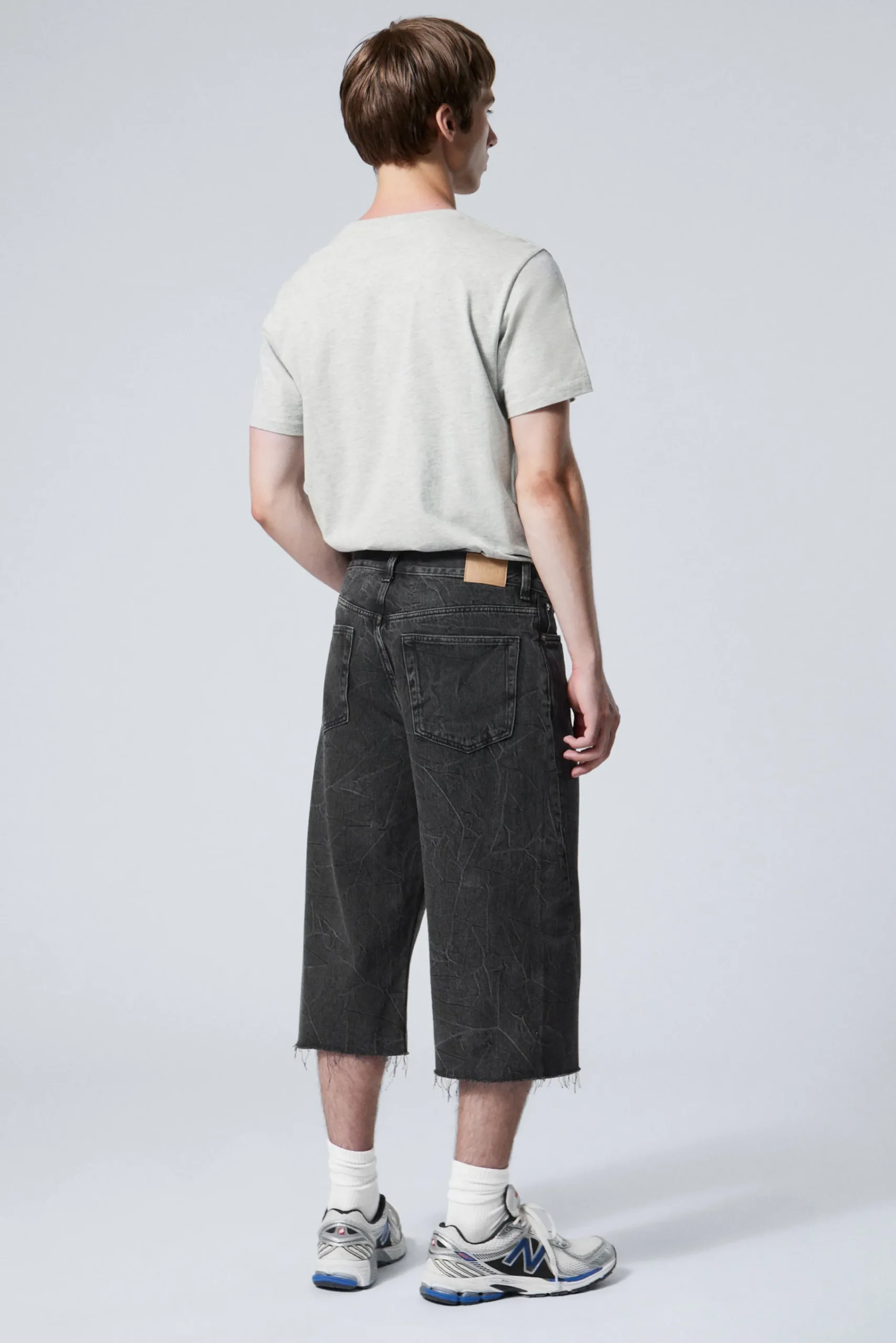 Weekday GALAXY LOOSE TWISTED DENIM SHORTS> Shorts