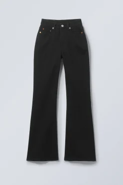 Weekday GLOW CURVE HIGH WAISTED REGULAR FLARED LEG JEANS><noscript><img width=