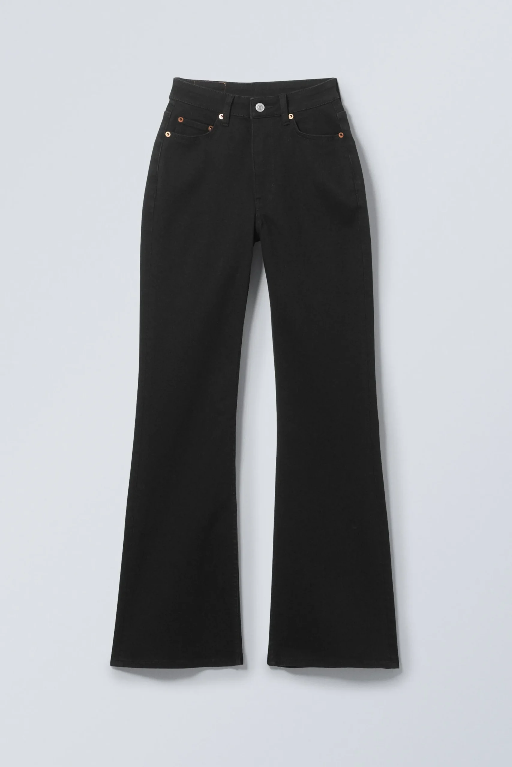 Weekday GLOW CURVE HIGH WAISTED REGULAR FLARED LEG JEANS>Women Jeans