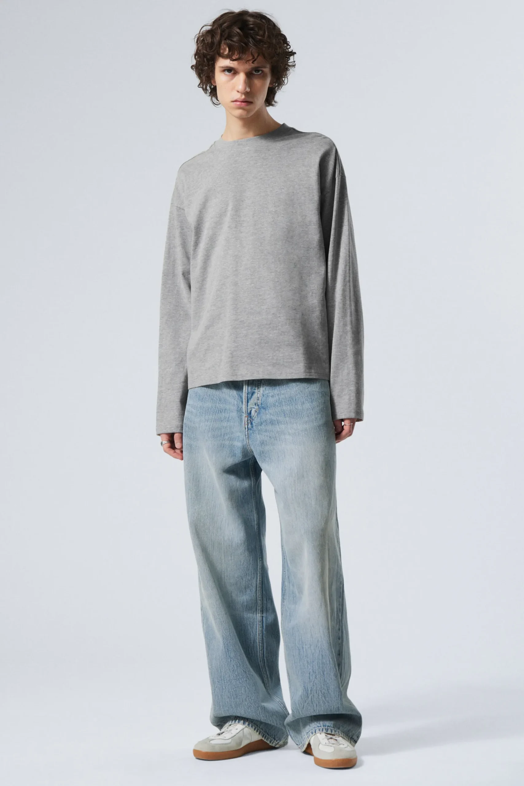 Weekday GREAT BOXY LONG SLEEVE T-SHIRT> Basics|T-Shirts & Tops