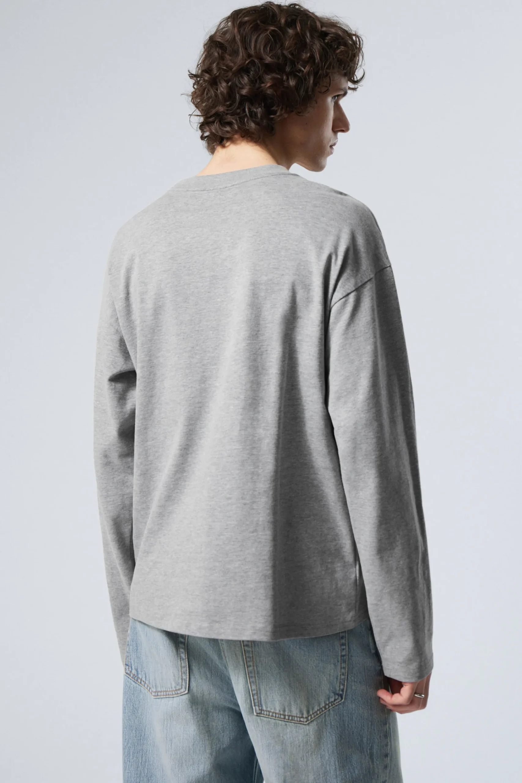 Weekday GREAT BOXY LONG SLEEVE T-SHIRT> Basics|T-Shirts & Tops