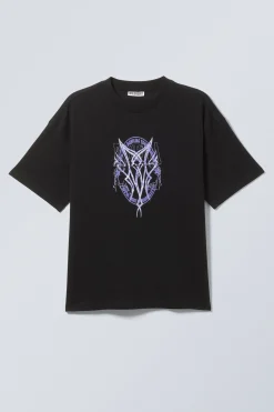 Weekday GREAT BOXY PRINTED GRAPHIC TEE> Graphics|T-Shirts & Tops