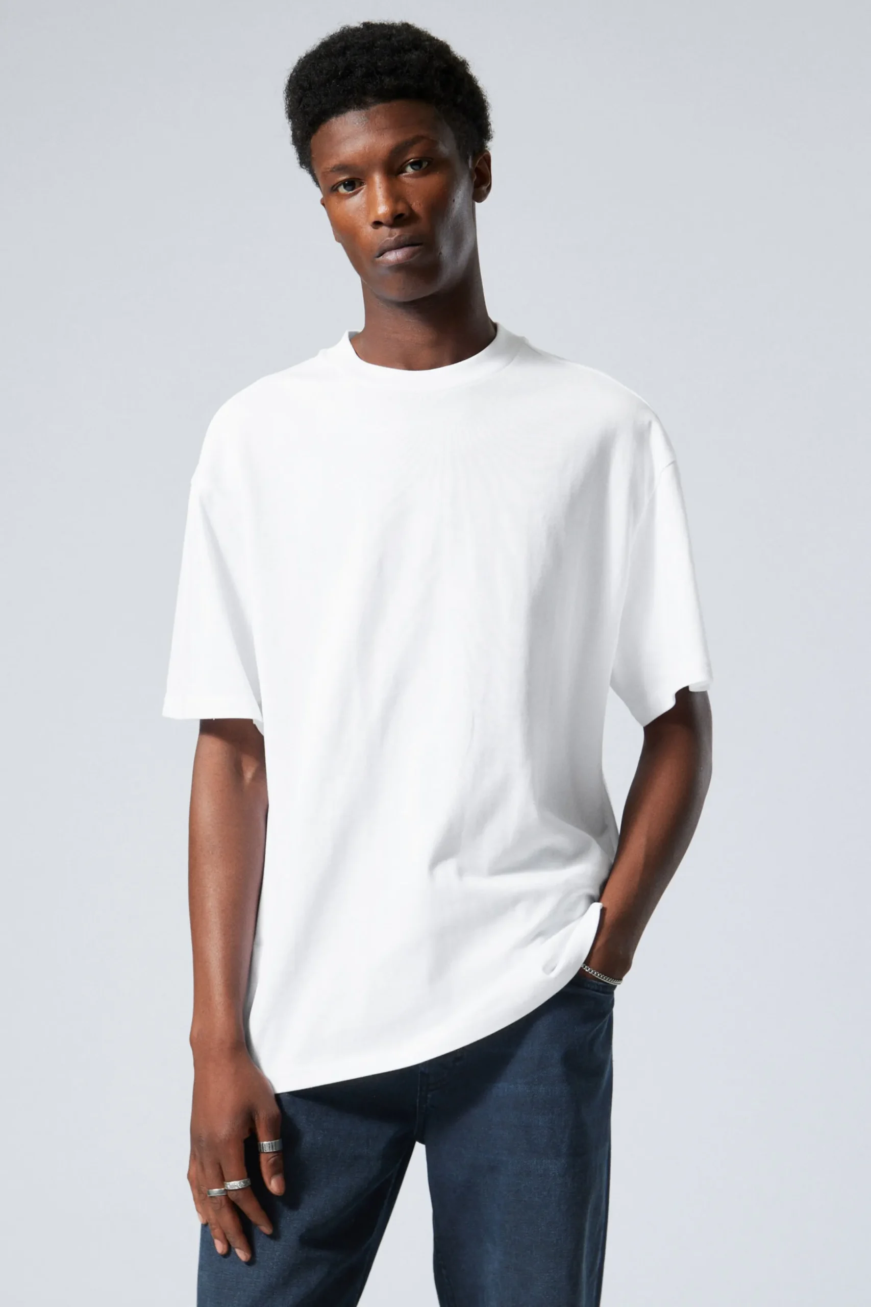 Weekday GREAT HEAVYWEIGHT T-SHIRT> Basics|T-Shirts & Tops