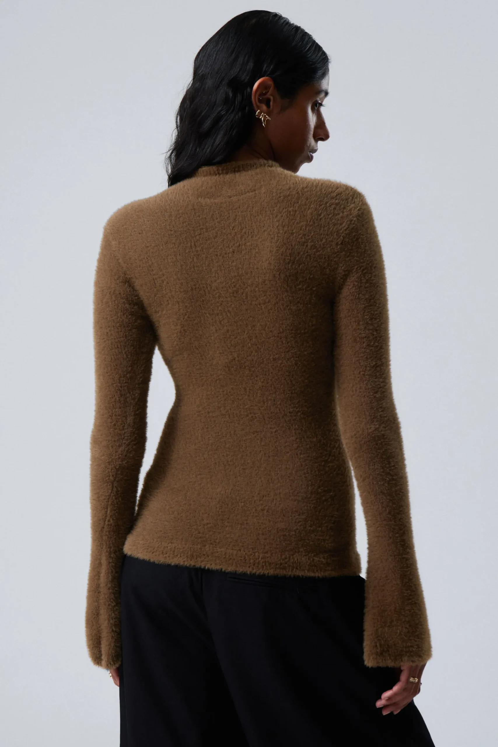 Weekday HAIRY MOCK NECK SWEATER>Women Knitwear
