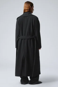 Weekday KIA OVERSIZED WOOL BLEND COAT><noscript><img width=