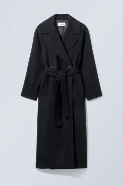 Weekday KIA OVERSIZED WOOL BLEND COAT><noscript><img width=
