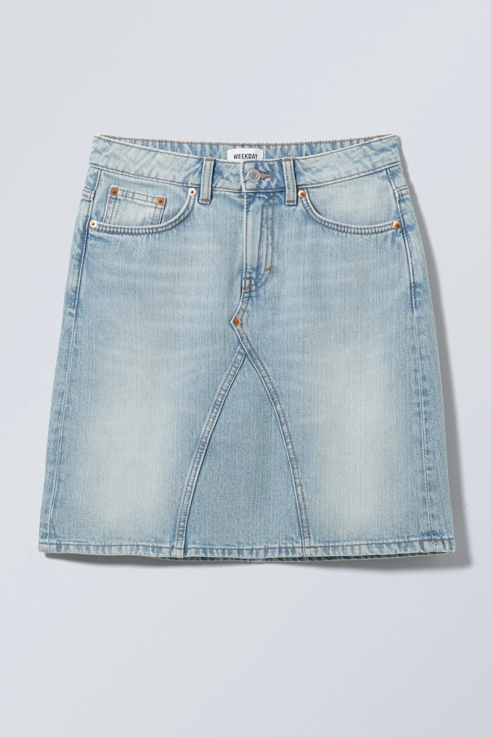 Weekday KNEE LENGTH DENIM SKIRT>Women Skirts