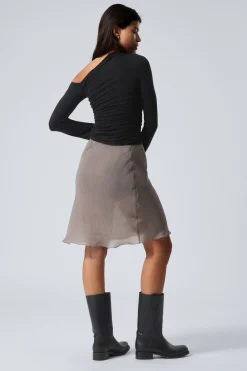 Weekday KNEE-LENGTH PULL-ON SKIRT><noscript><img width=