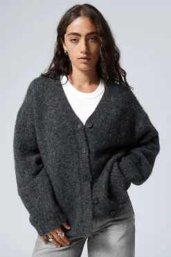 Weekday KNITTED SINGLE-BREASTED CARDIGAN>Women Knitwear