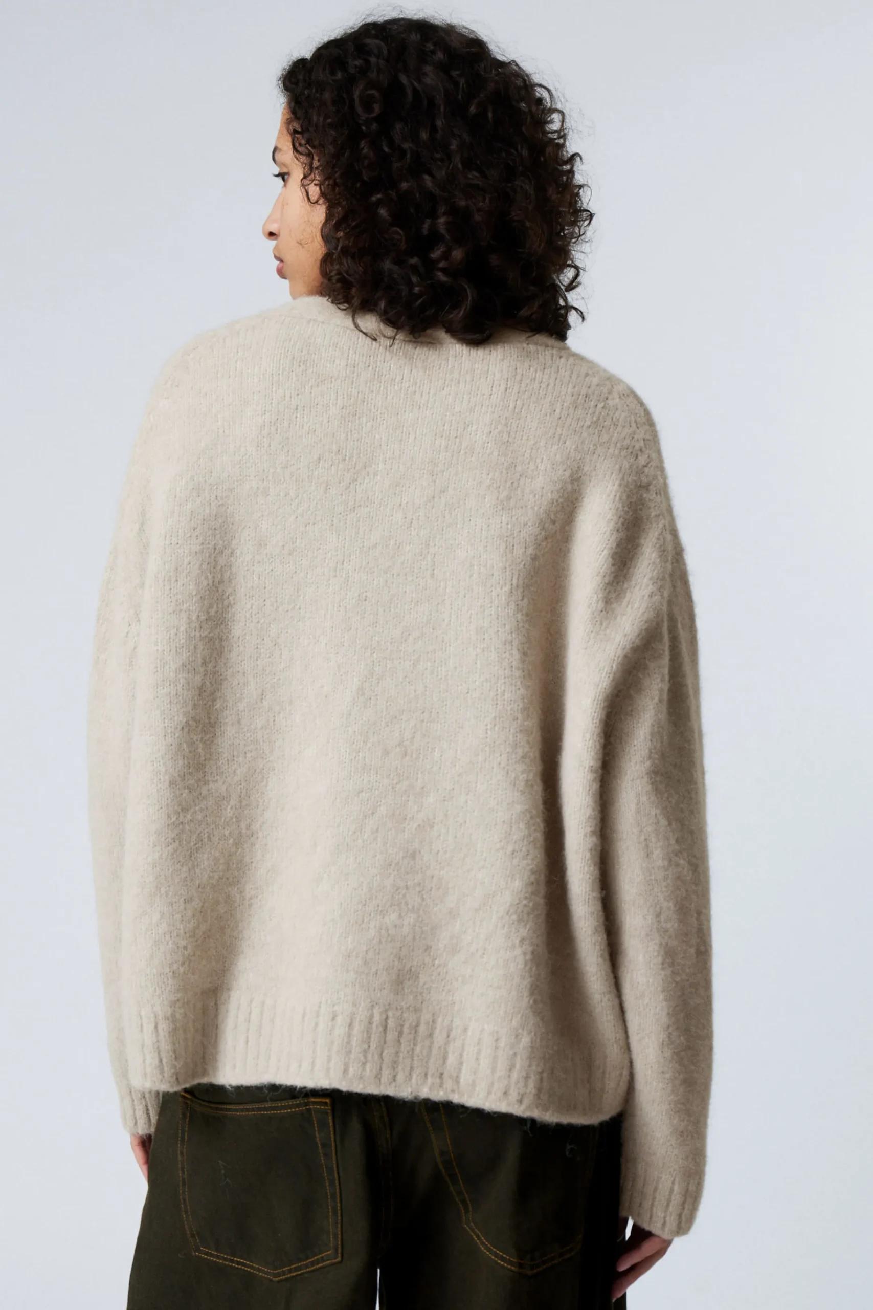 Weekday KNITTED SINGLE-BREASTED CARDIGAN>Women Knitwear