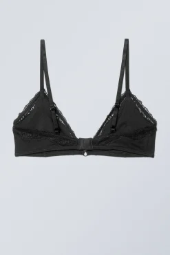 Weekday LACE COTTON TRIM BRA>Women Underwear