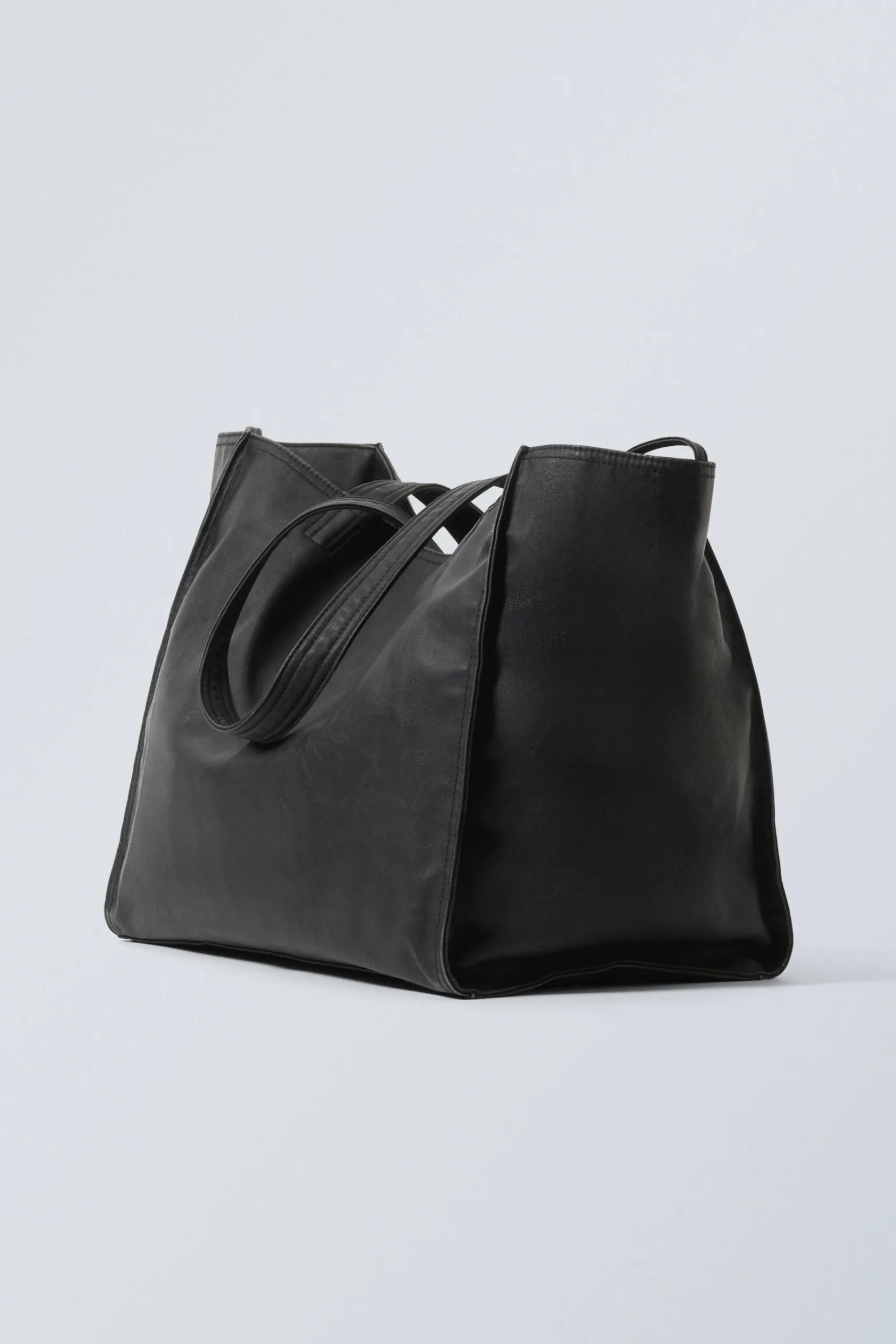 Weekday LARGE FAUX LEATHER TOTE BAG>Women Bags