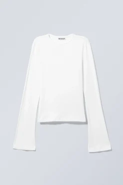 Weekday LONG SLEEVE COTTON TOP><noscript><img data-lazyloaded=