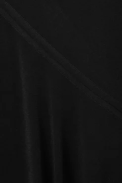 Weekday LONG-SLEEVED ASYMMETRIC DRAPED DRESS><noscript><img width=