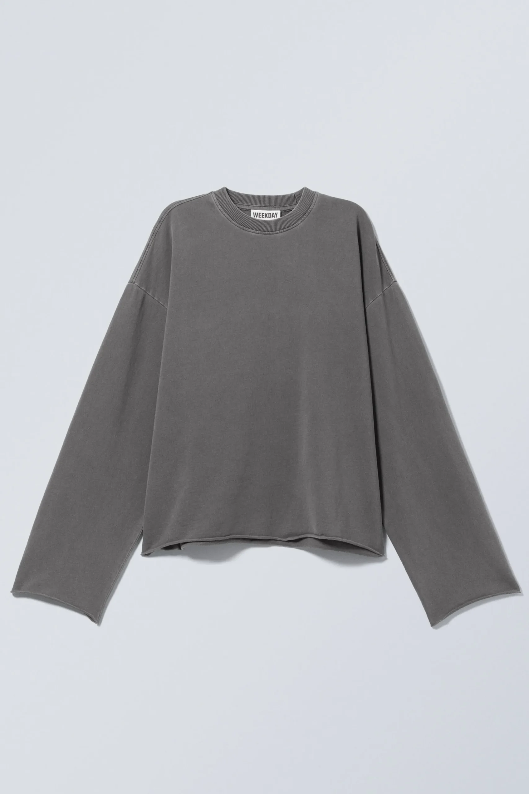 Weekday LONG-SLEEVED OVERSIZED COTTON TOP>Women Tops