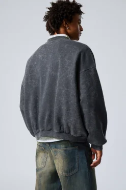 Weekday LONG-SLEEVED OVERSIZED SLOUCHY SWEATSHIRT><noscript><img width=