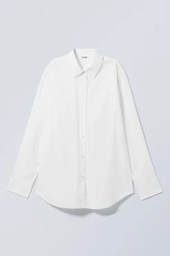 Weekday LONG-SLEEVED OXFORD COTTON SHIRT><noscript><img width=