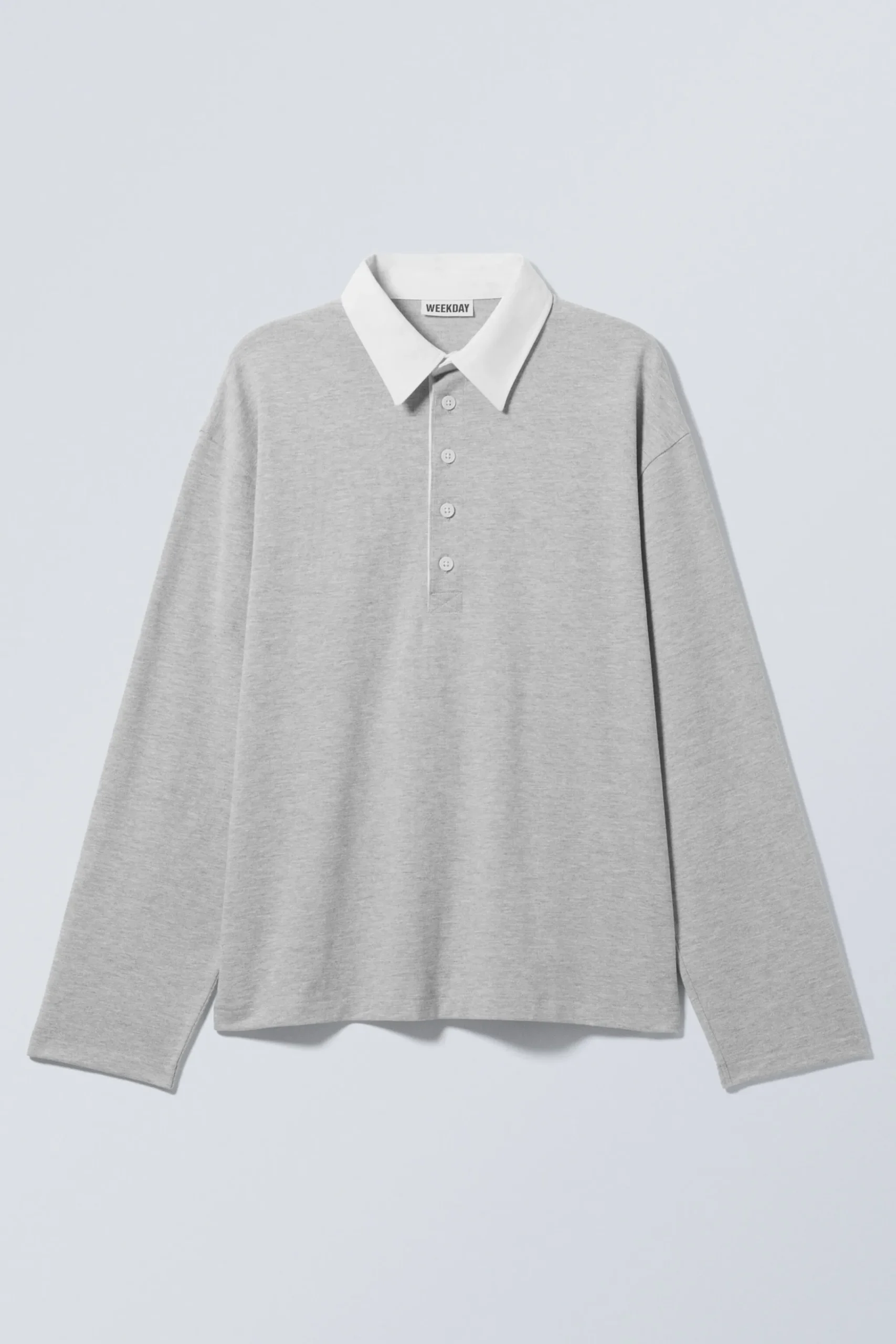 Weekday LONG-SLEEVED RUGBY SHIRT> T-Shirts & Tops