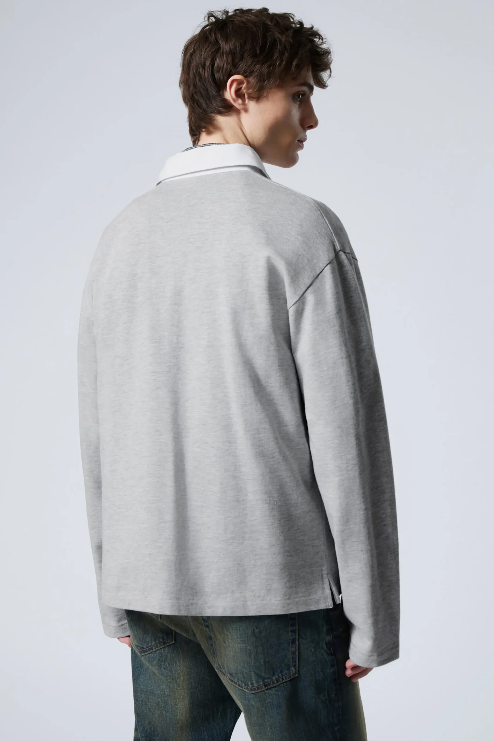 Weekday LONG-SLEEVED RUGBY SHIRT> T-Shirts & Tops