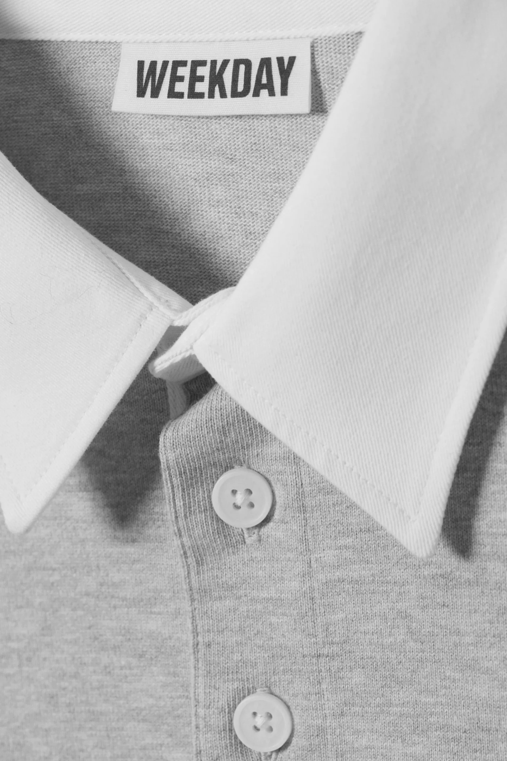 Weekday LONG-SLEEVED RUGBY SHIRT> T-Shirts & Tops