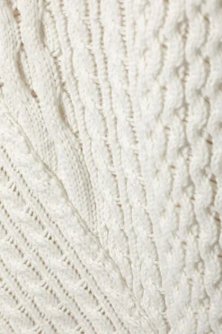 Weekday LOOSE CABLE-KNIT SWEATER><noscript><img data-lazyloaded=