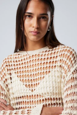 Weekday LOOSE FIT OPEN-KNIT SWEATER>Women Knitwear