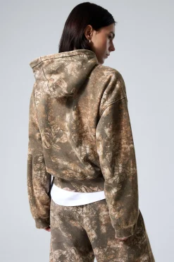 Weekday LOOSE FIT PRINTED HOODIE><noscript><img width=