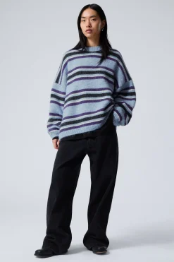Weekday LOOSE GRAPHIC KNITTED SWEATER><noscript><img width=
