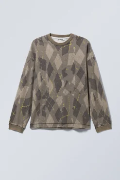 Weekday LOOSE GRAPHIC LONG SLEEVE T-SHIRT><noscript><img width=