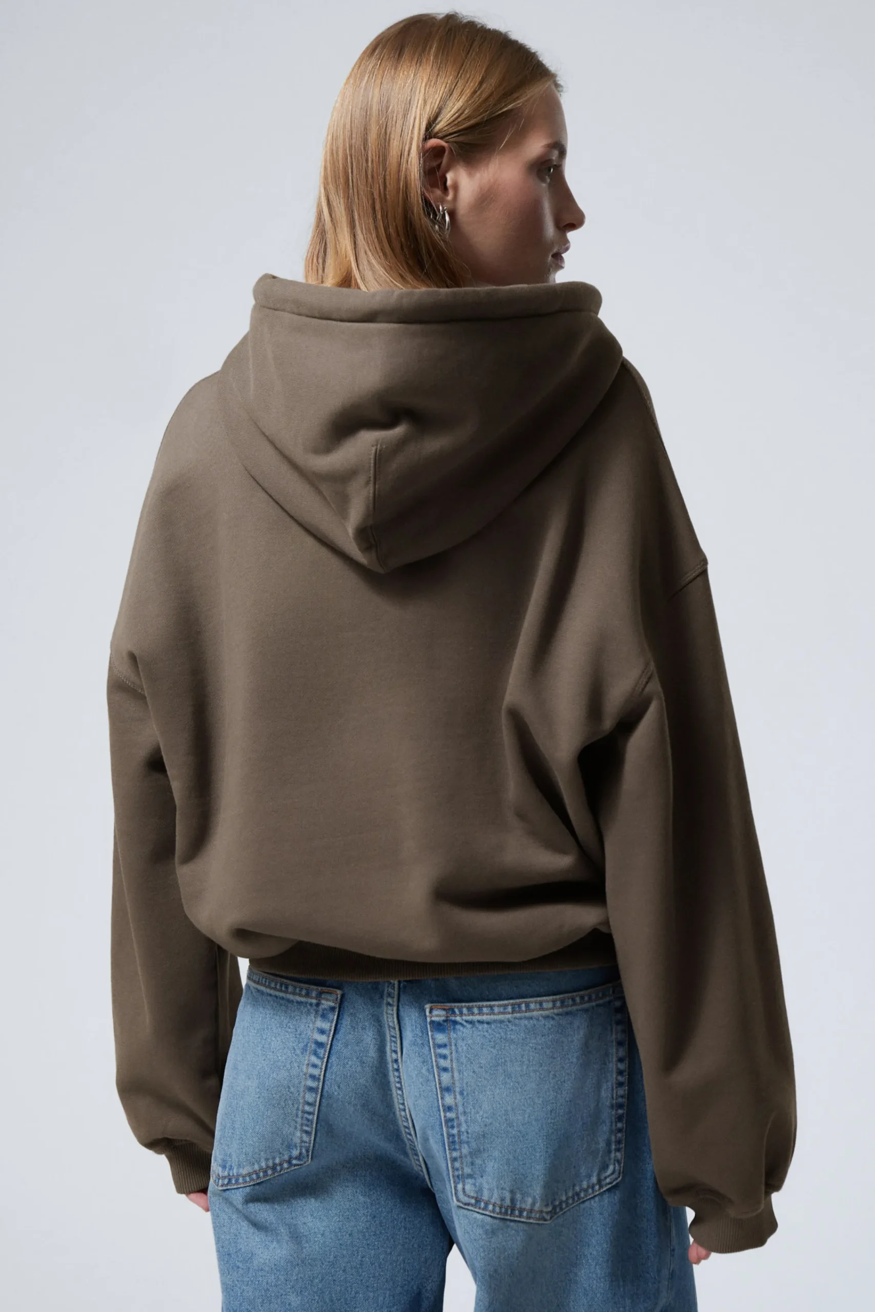 Weekday LOOSE HEAVYWEIGHT HOODIE>Women Hoodies|Basics