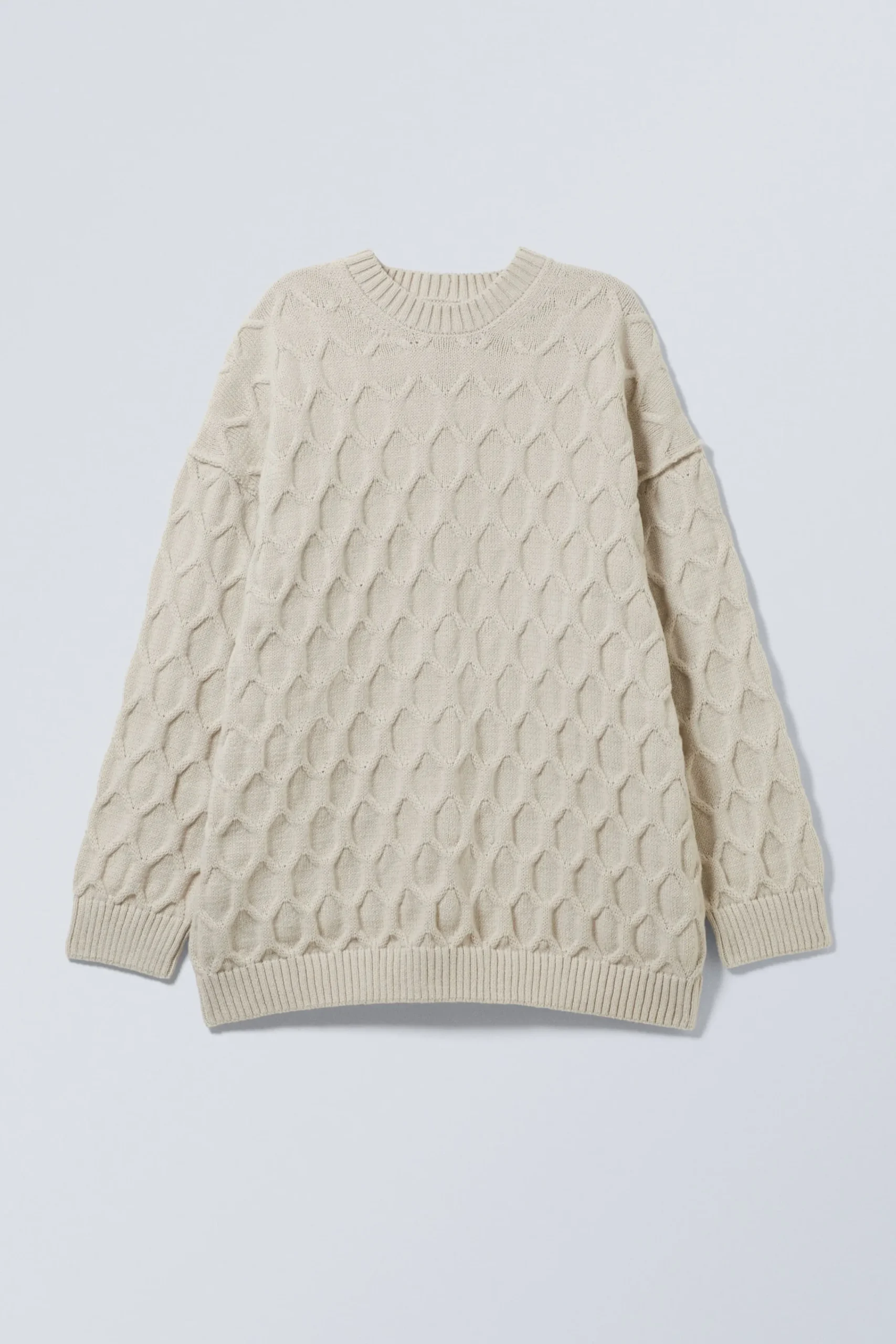 Weekday LOOSE KNITTED STRUCTURE SWEATER>Women Knitwear
