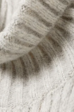 Weekday LOOSE KNITTED TURTLENECK SWEATER><noscript><img width=