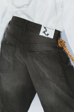 Weekday LOOSER REGULAR WAIST LOOSE STRAIGHT JEANS><noscript><img width=