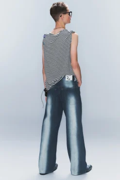 Weekday LOOSER REGULAR WAIST LOOSE STRAIGHT JEANS><noscript><img width=