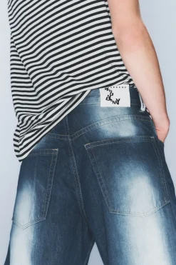 Weekday LOOSER REGULAR WAIST LOOSE STRAIGHT JEANS><noscript><img width=
