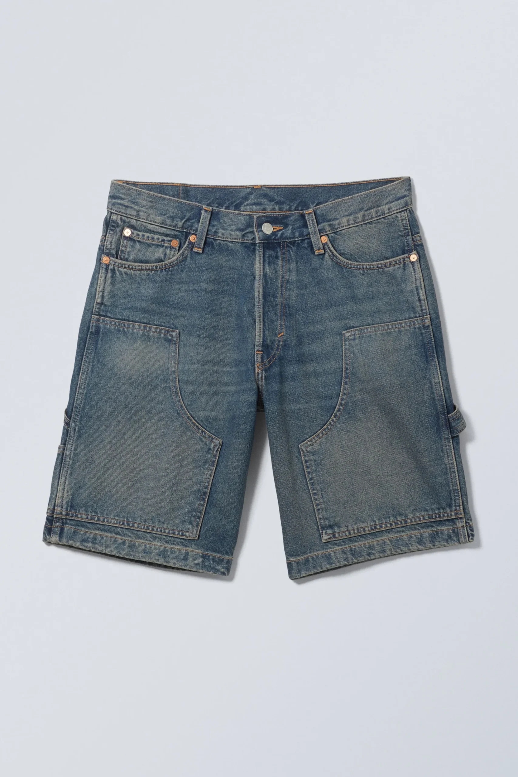 Weekday LOW CARPENTER DENIM SHORTS> Shorts