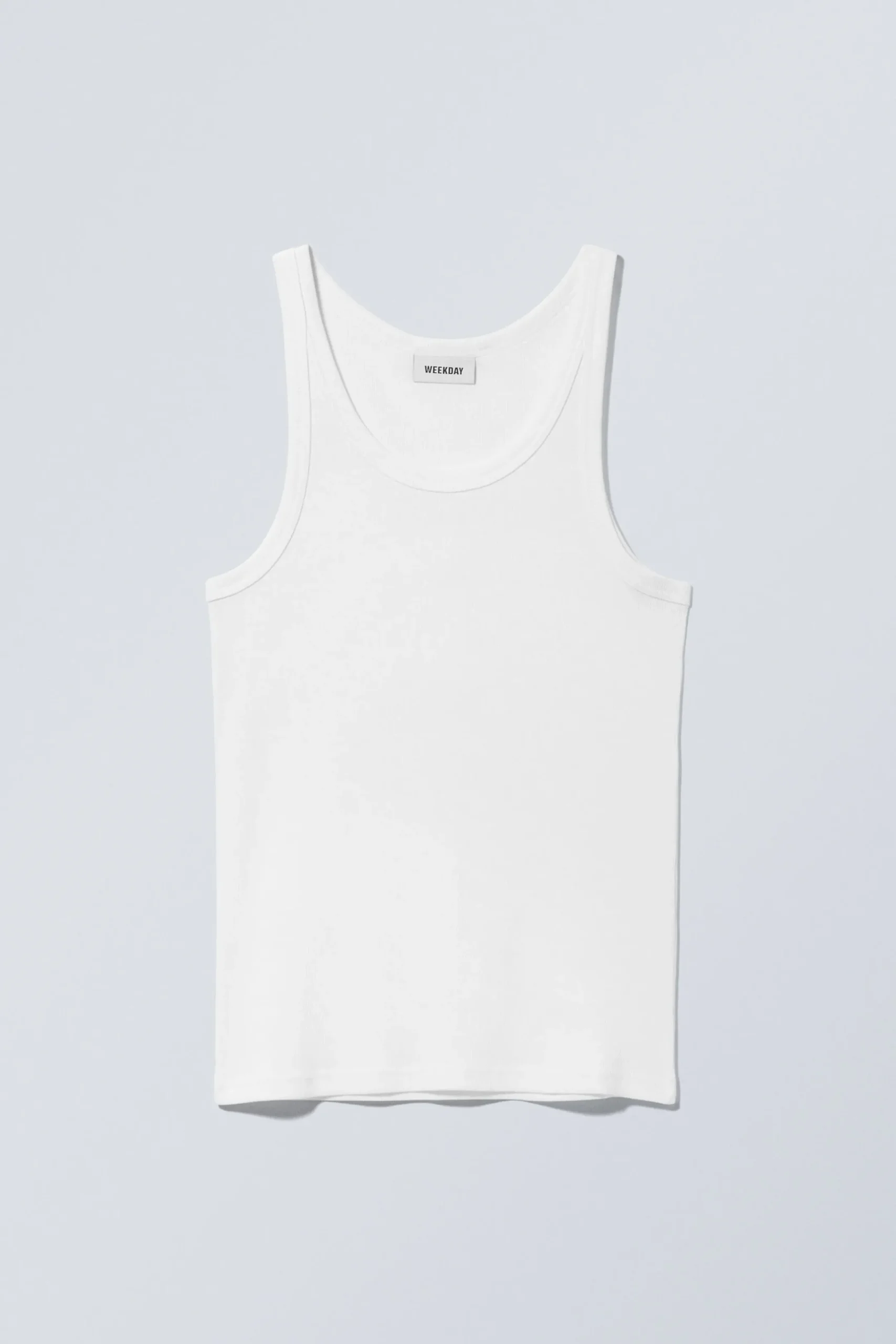 Weekday MATHEUS RIB TANK TOP> Basics|T-Shirts & Tops
