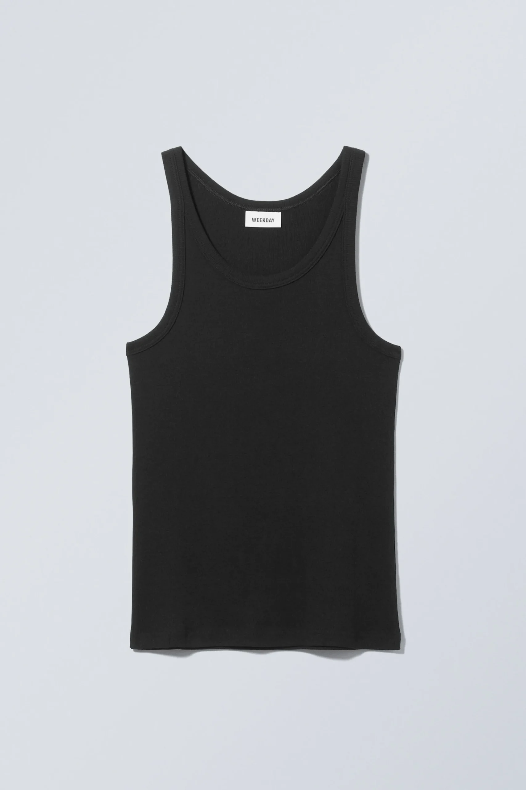 Weekday MATHEUS RIB TANK TOP> Basics|T-Shirts & Tops