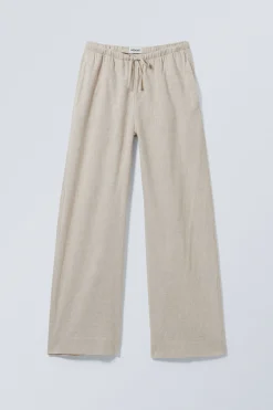 Weekday MIA LINEN MIX TROUSERS><noscript><img width=