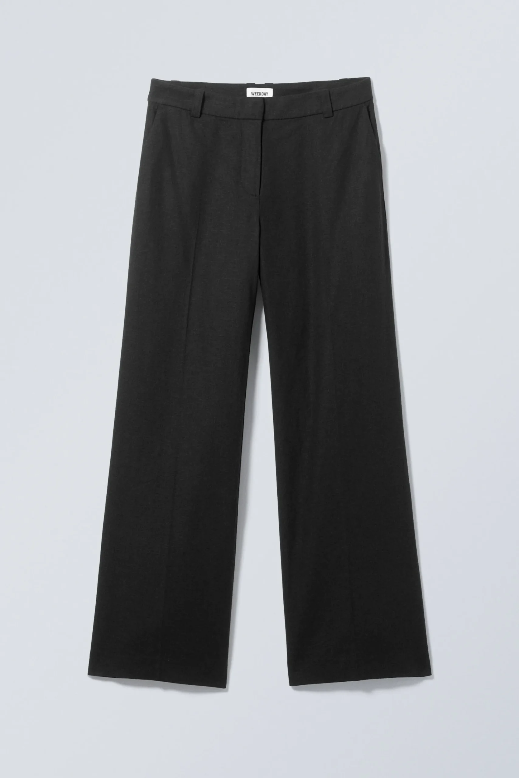 Weekday MID LINEN BLEND SUIT TROUSERS>Women Trousers